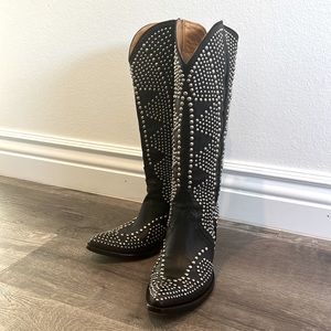 Old Gringo Fatale 15” Cowgirl Boots Width: B Sole: SIN Toe & Heel: GOGO, Size 9